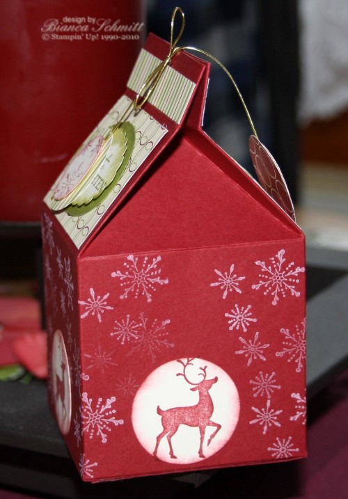 weihnachtsmilchkarton